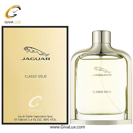  ادو تویلت مردانه جگوار اورجینال مدل Jaguar Classic Gold | کلسیک گلد (کلاسیک گلد) حجم  100 میل